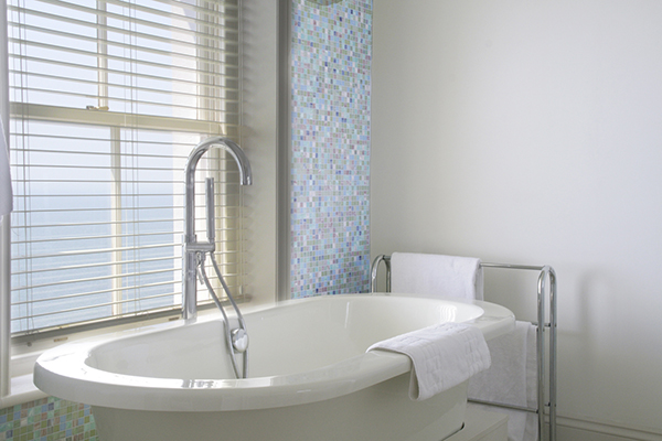 Beautiful Bathroom at The Hambrough Hotel Ventnor Isle of Wight